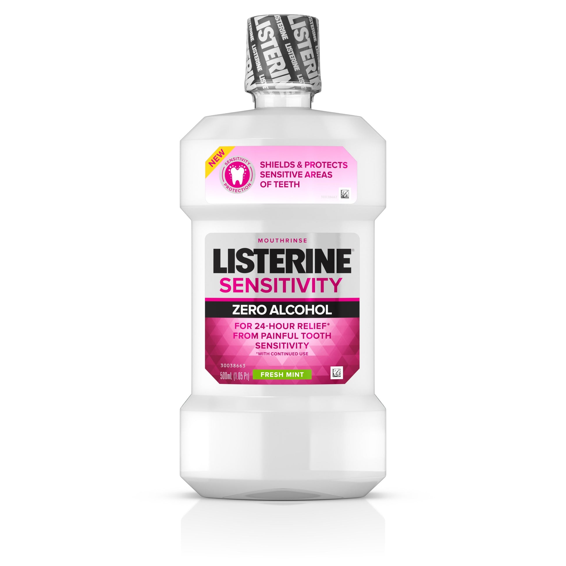 Listerine Sensitive Zero Alcohol; 16.9 Fluid Ounce; 2 Per Case - High Mart Wholesale