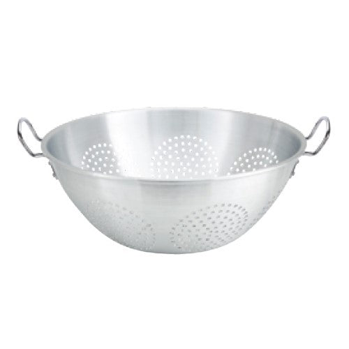 Winco Colander With Handle 16 Quart; 6 Each; 1 Per Case - High Mart Wholesale