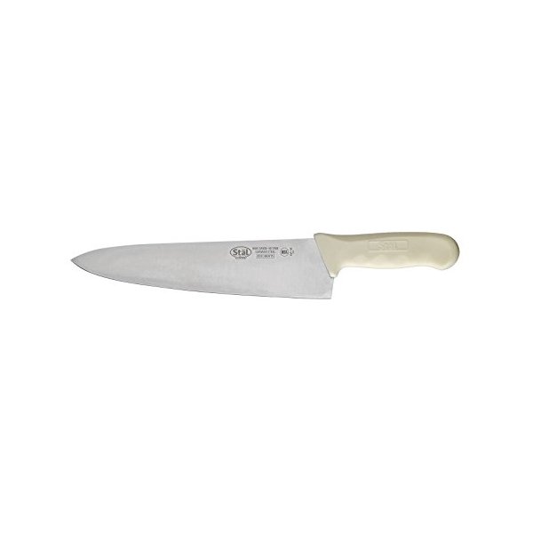 Winco Cook's Knife White Handle 10 Inch; 1 Each - High Mart Wholesale