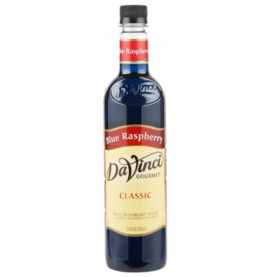Davinci Gourmet Syrup Blue Raspberry Syrup; 750 Milileter; 4 Per Case - High Mart Wholesale