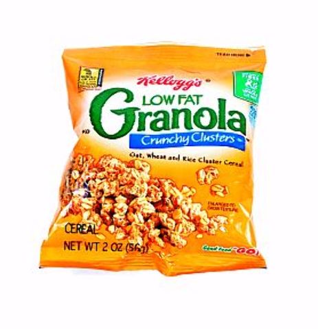 Kellogg Low Fat Granola Crunchy Cereal; 2 Ounces; 48 Per Case