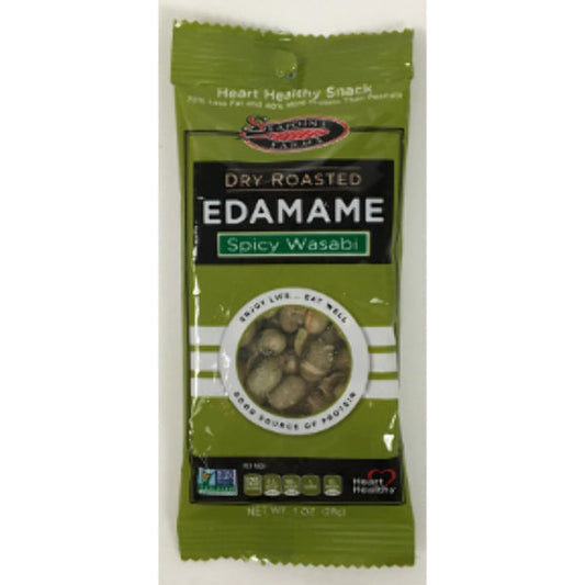Seapoint Farms Edamame Dry Roasted Spicy Wasabi; 1 Ounces; 50 Per Case - High Mart Wholesale