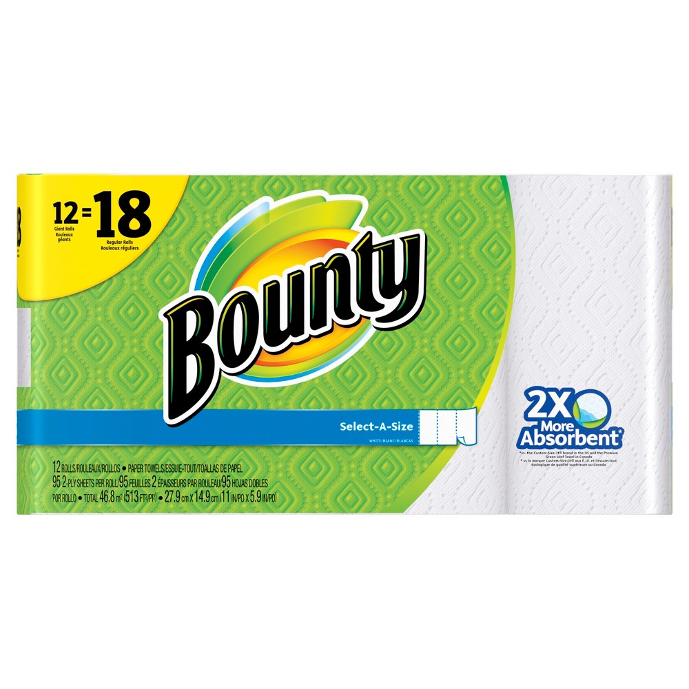 Bounty Bounty ; 24 - 40.8 Sf; 40.8 Square Foot; 24 Per Case