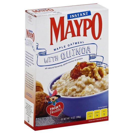 Maypo Instant Oatmeal With Quinoa; 14 Ounces; 12 Per Case - High Mart Wholesale