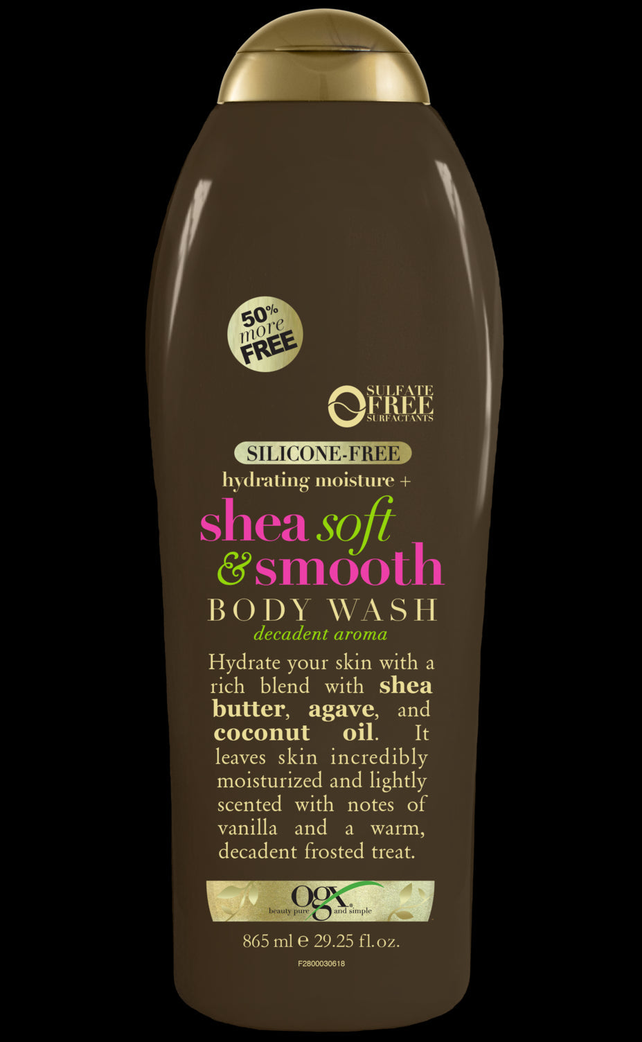 Ogx Baby Shea Soft Smooth Body Wash; 577 Milliliter; 4 Per Case