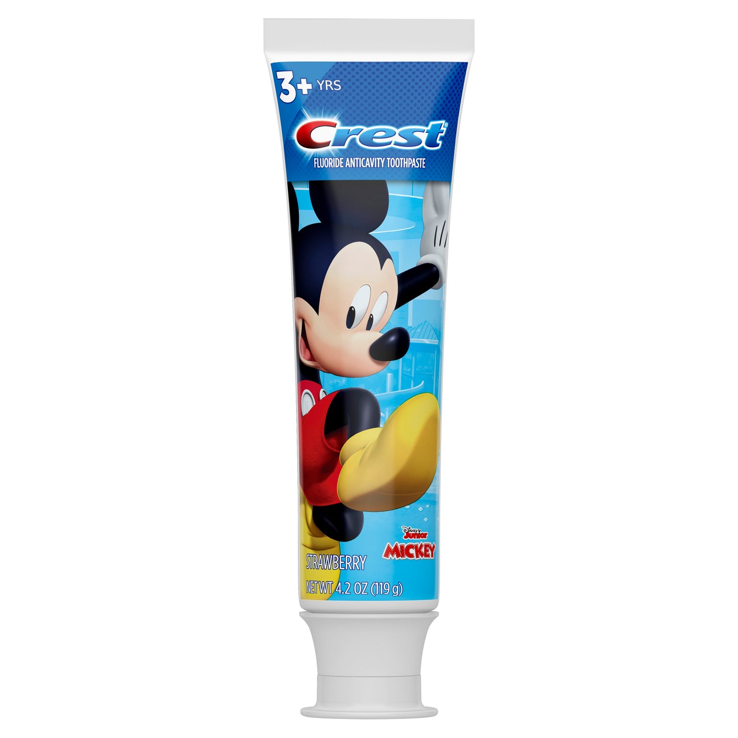 Crest Mickey Mouse Strawberry Toothpaste; 4.2 Ounces; 6 Per Case