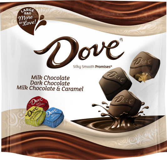 Dove Mixed Variety Bag Stand Up Pouch; 15.8 Ounces; 8 Per Case