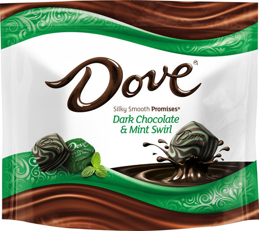 Dove Mint And Dark Chocolate Promises Stand Up Pouch; 7.61 Ounces; 8 Per Case