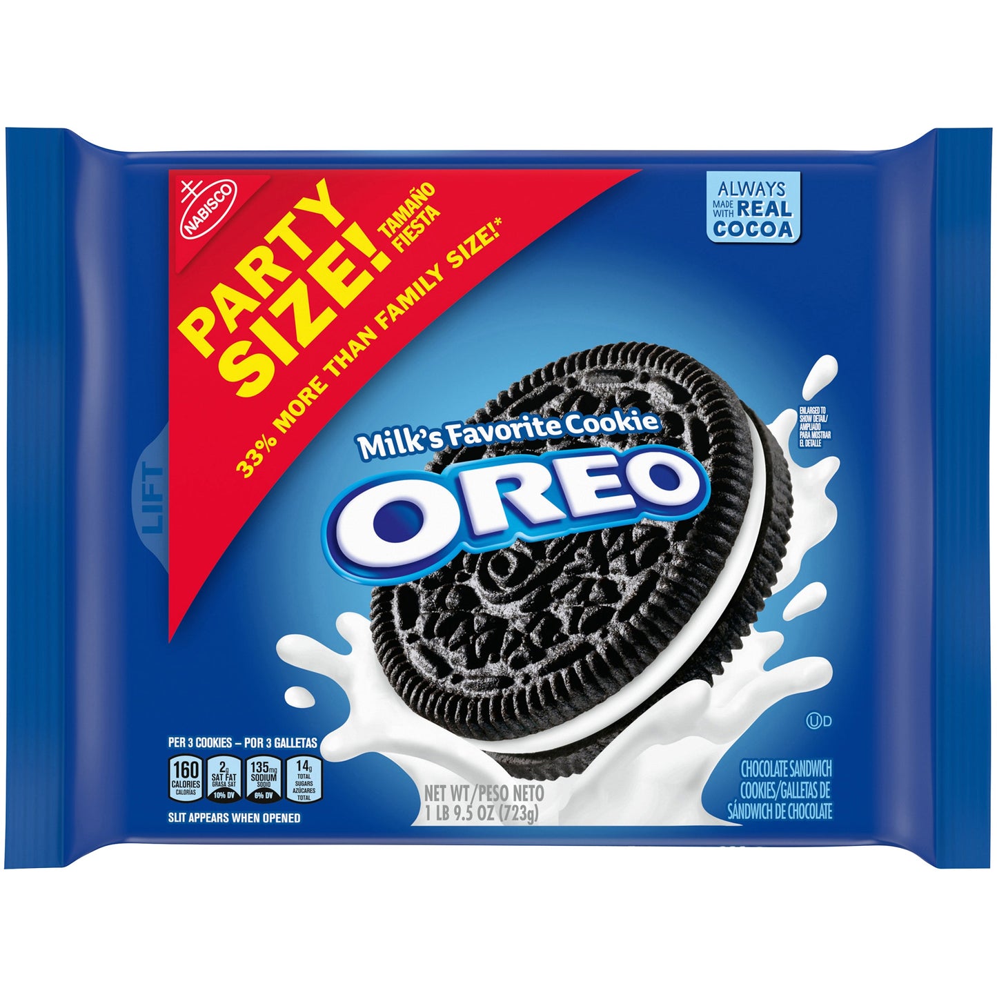 Oreo Cookies Party Pack; 25.5 Ounce; 8 Per Case - High Mart Wholesale