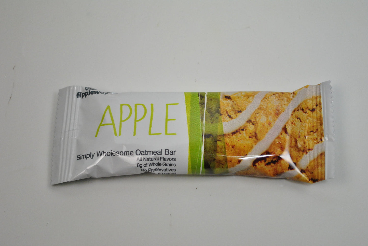 Appleways Whole Grain Apple Oatmeal Bar; 1 Count; 216 Per Case - High Mart Wholesale