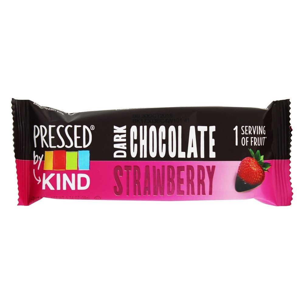 Kind Snacks Dark Chocolate Strawberry Bars; 1.34 Ounces; 12 Per Box; 6 Per Case - High Mart Wholesale