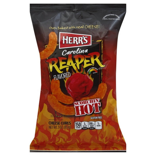 Herr Foods Inc Carolina Reaper Extra Hot; 3 Ounces; 20 Per Case - High Mart Wholesale