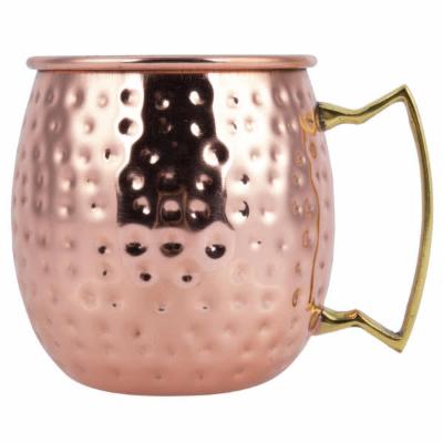 American Metalcraft Mug Copper Hammered 16 Ounce; 1 Each - High Mart Wholesale