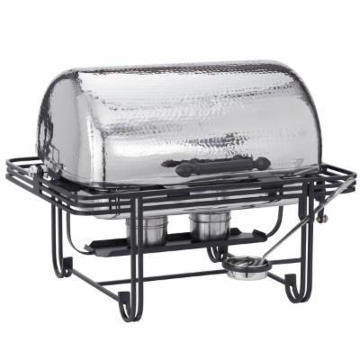 American Metalcraft Chafer Roll Top Stainless Steel Round; 1 Each - High Mart Wholesale