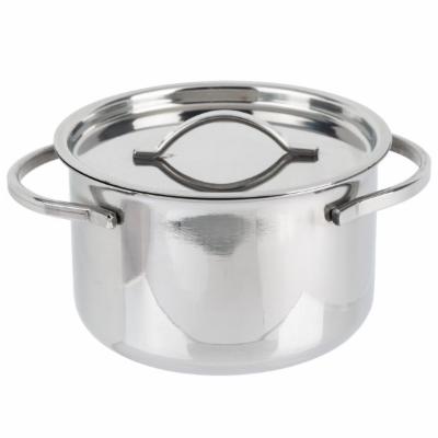 American Metalcraft Pot With Lid Mini 14 Ounces; 1 Each - High Mart Wholesale