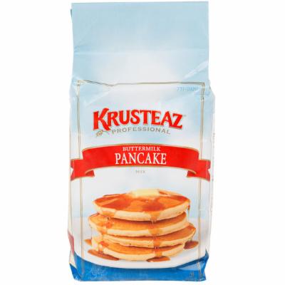 Krusteaz Buttermilk Pancake Mix Foodservice; 5 Pounds; 6 Per Case - High Mart Wholesale