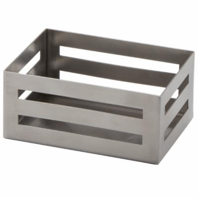 American Metalcraft Stainless Steel Sugar Packet Crate; 1 Each - High Mart Wholesale
