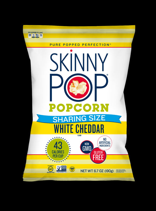 Skinnypop Popcorn White Cheddar; 6.7 Ounces; 3 Per Case