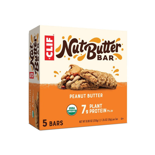 Clif Bar Nut Butter Bar Peanut Butter; 8.8 Ounce; 6 Per Case - High Mart Wholesale