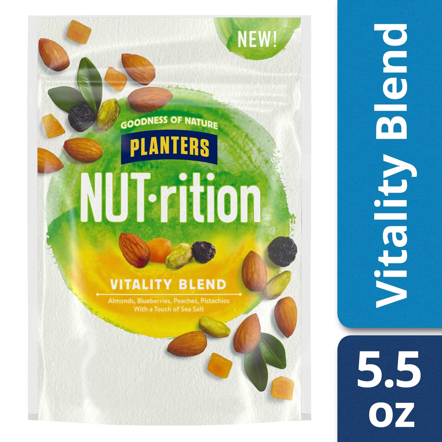 Planters Snack Nuts Vitality Blend; 5.5 Ounces; 8 Per Case